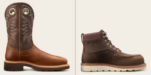 Tecovas rubber sole resole before and after